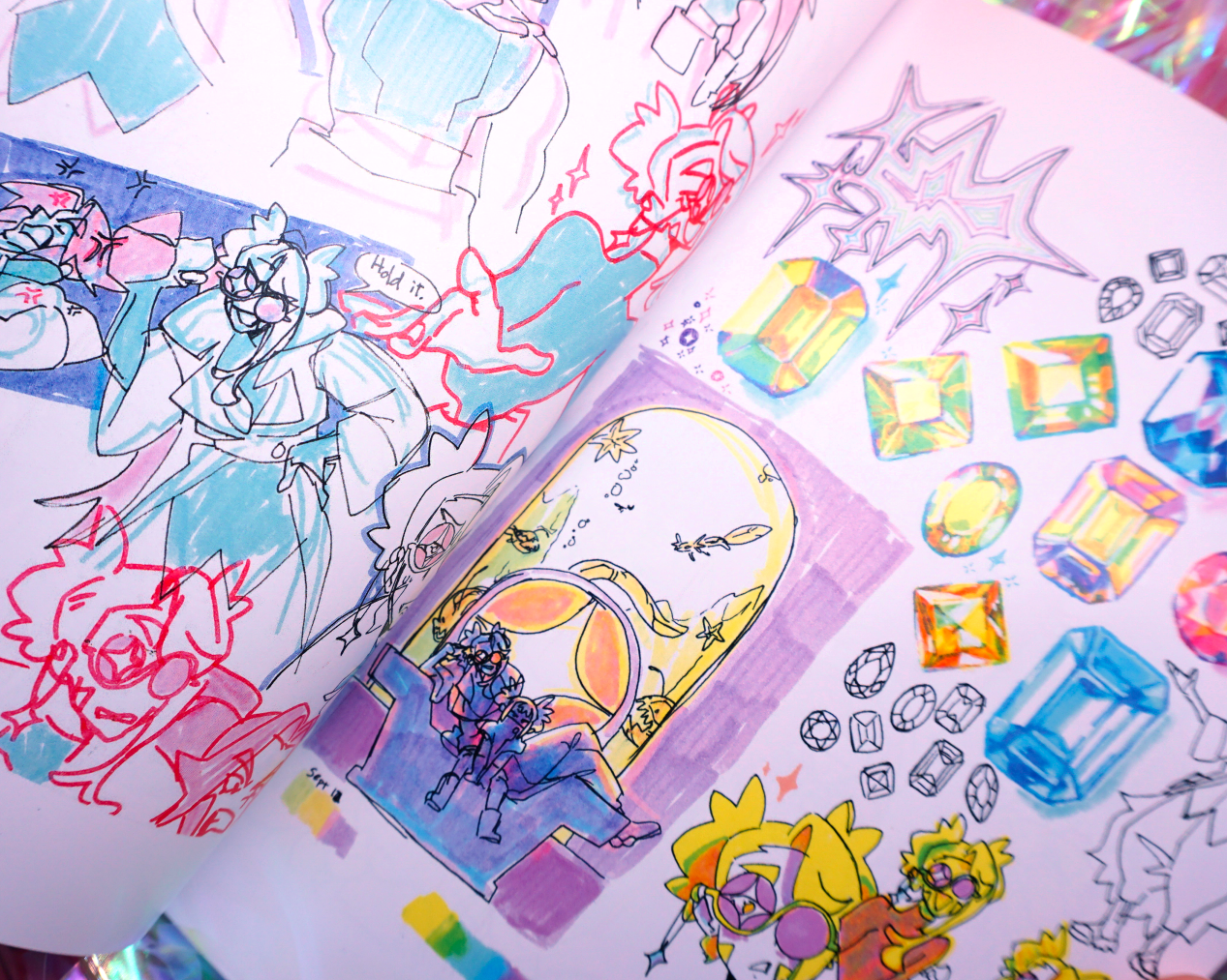 PRISM Vol. 1 Sketchbook