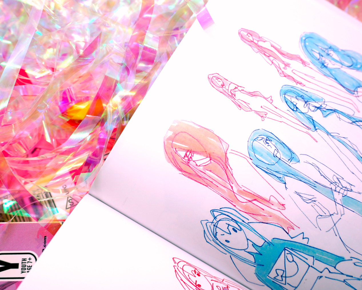 PRISM Vol. 1 Sketchbook