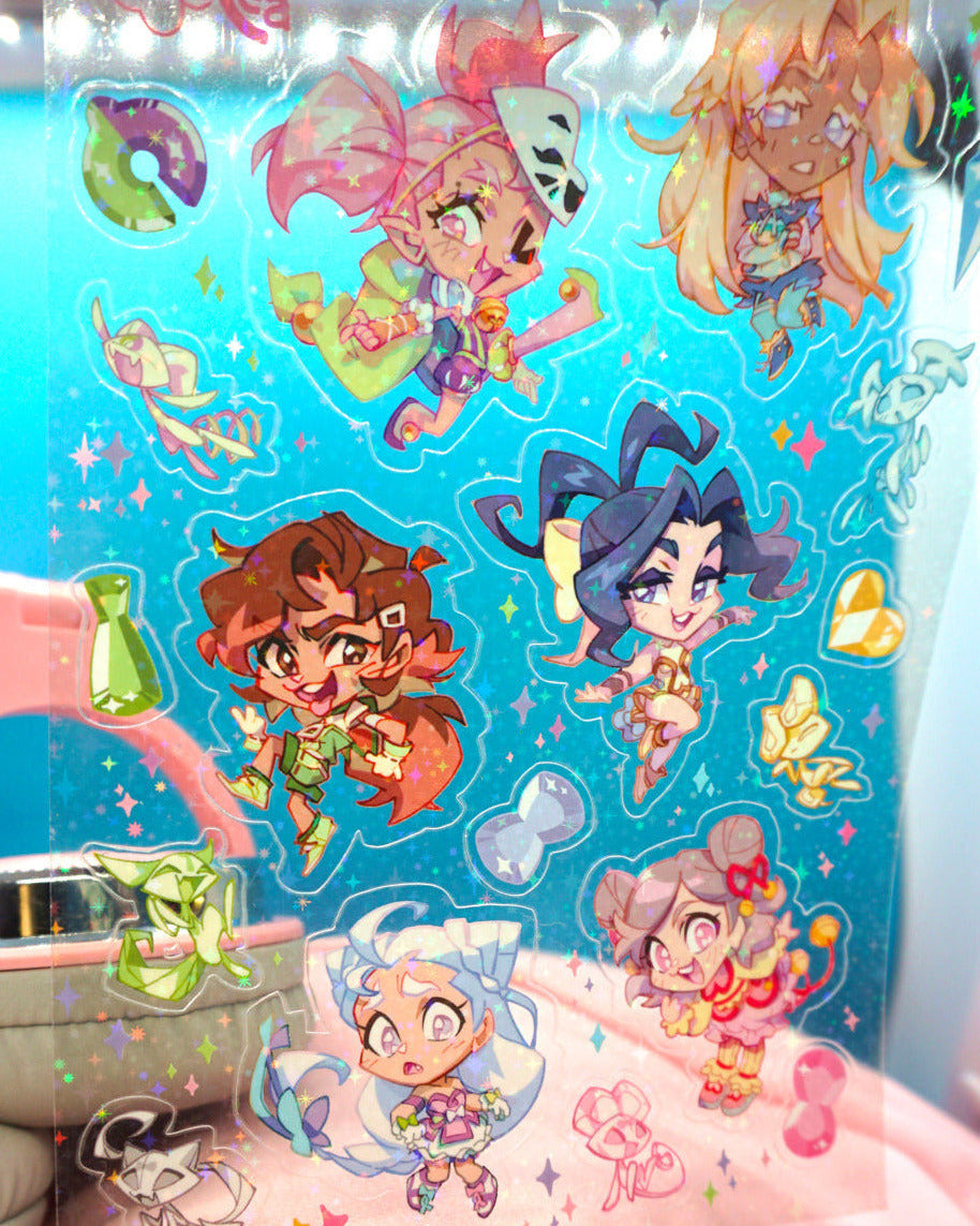 PRISM Holographic Stickers