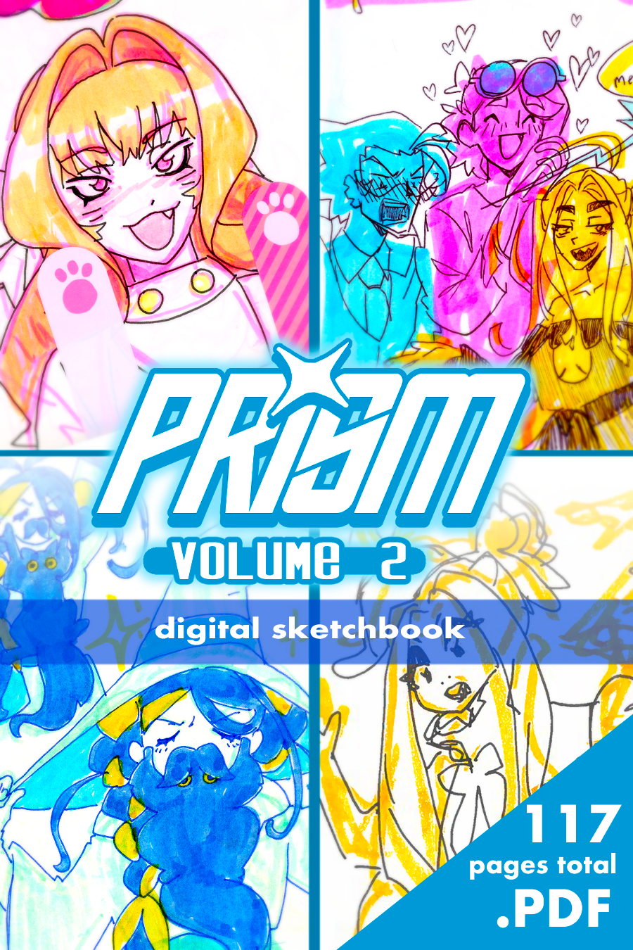 [DIGITAL PDF] PRISM Vol. 2 Sketchbook